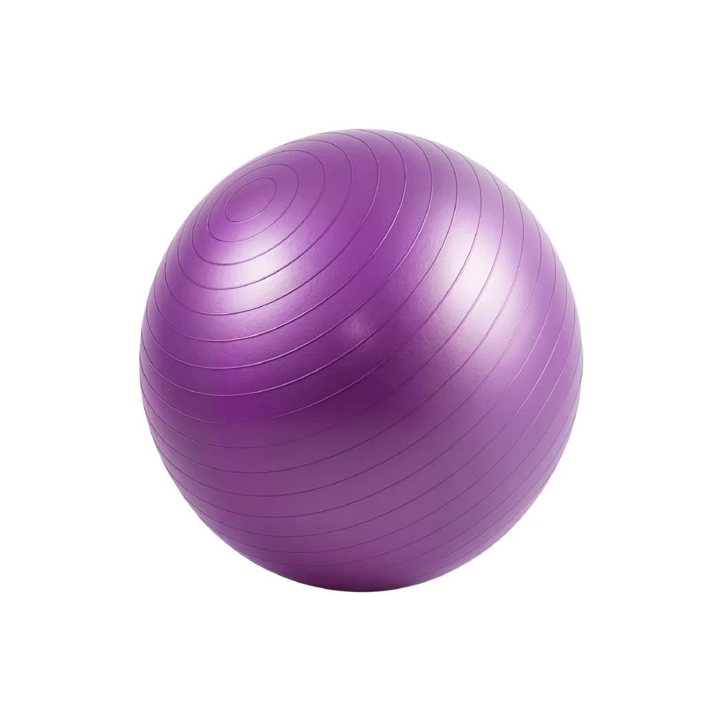 Pelota de Yoga Antiestallido 65 cm – Morada